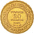 Coin, Tunisia, Ali Bey, 20 Francs, 1897, Paris, AU(50-53), Gold, KM:227