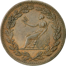 Moneta, Wielka Brytania, British Copper Company, Halfpenny Token, 1814, Rzadkie