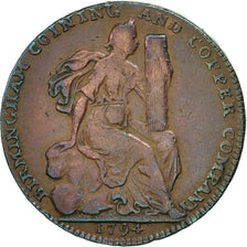 Coin, Great Britain, Birmingham Coining & Copper Company, Halfpenny Token, 1794