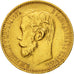 Coin, Russia, Nicholas II, 5 Roubles, 1898, St. Petersburg, AU(50-53), Gold