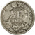 Moneda, Suiza, 1/2 Franc, 1881, Bern, Countermark, BC+, Plata, KM:23