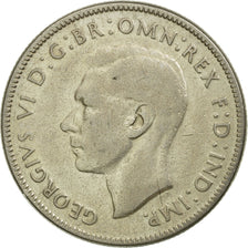 Münze, Australien, George VI, Florin, 1946, Melbourne, SS, Silber, KM:40a