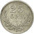 Munten, Zweden, Gustaf V, 25 Öre, 1930, FR+, Zilver, KM:785