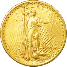 Münze, Vereinigte Staaten, Saint-Gaudens, $20, Double Eagle, 1916, San Francisco