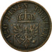 Moneda, Estados alemanes, PRUSSIA, Wilhelm I, 3 Pfennig, 1870, Frankfurt, MBC