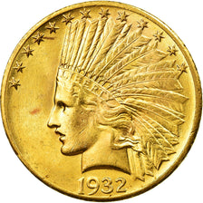 Moneta, Stati Uniti, Indian Head, $10, Eagle, 1932, U.S. Mint, Philadelphia