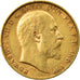 Moeda, Grã-Bretanha, Edward VII, 1/2 Sovereign, 1902, EF(40-45), Dourado