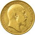 Münze, Großbritannien, Edward VII, 1/2 Sovereign, 1907, S+, Gold, KM:804