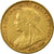 Moneda, Gran Bretaña, Victoria, 1/2 Sovereign, 1900, BC+, Oro, KM:784