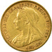 Munten, Groot Bretagne, Victoria, 1/2 Sovereign, 1901, ZF, Goud, KM:784