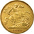 Moneta, Gran Bretagna, Victoria, 1/2 Sovereign, 1901, BB, Oro, KM:784