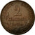 Moneda, Francia, Dupuis, 2 Centimes, 1909, Paris, EBC, Bronce, KM:841