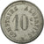 Moeda, França, Comptoirs Albertins, Albert, 10 Centimes, EF(40-45), Alumínio