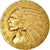 Moneta, Stati Uniti, Indian Head, $5, Half Eagle, 1909, San Francisco, BB+, Oro