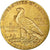 Moneta, Stati Uniti, Indian Head, $5, Half Eagle, 1909, San Francisco, BB+, Oro