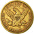 Moneta, Stati Uniti, Coronet Head, $5, Half Eagle, 1880, Philadelphia, BB, Oro