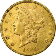 Moneda, Estados Unidos, Liberty Head, $20, Double Eagle, 1894, Philadelphia