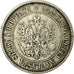 Moneda, Finlandia, Nicholas II, Markka, 1874, MBC, Plata, KM:3.2