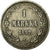Moneta, Finlandia, Nicholas II, Markka, 1892, EF(40-45), Srebro, KM:3.2