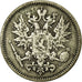 Moneda, Finlandia, Nicholas II, 50 Penniä, 1874, MBC, Plata, KM:2.2