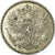 Moneta, Finlandia, Nicholas II, 50 Penniä, 1911, AU(55-58), Srebro, KM:2.2