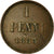Moneta, Finlandia, Alexander III, Penni, 1883, AU(50-53), Miedź, KM:10
