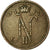 Moneda, Finlandia, Nicholas II, Penni, 1906, MBC, Cobre, KM:13
