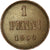 Moneta, Finlandia, Nicholas II, Penni, 1909, AU(55-58), Miedź, KM:13