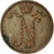 Moneta, Finlandia, Nicholas II, Penni, 1913, BB+, Rame, KM:13