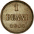 Moneda, Finlandia, Nicholas II, Penni, 1914, MBC+, Cobre, KM:13