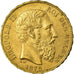 Coin, Belgium, Leopold II, 20 Francs, 20 Frank, 1878, MS(60-62), Gold, KM:37