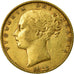 Moneda, Gran Bretaña, Victoria, Sovereign, 1872, MBC, Oro, KM:736.2