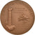 Francja, Medal, Raymond Charonnat, Medycyna, 1957, Albert David, MS(63), Bronze