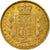 Coin, Great Britain, Victoria, Sovereign, 1871, MS(60-62), Gold, KM:736.2