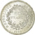 Moneta, Francja, Hercule, 50 Francs, 1974, Wydanie hybrydowe, AU(55-58), Srebro