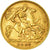 Moneda, Gran Bretaña, Edward VII, 1/2 Sovereign, 1907, MBC+, Oro, KM:804