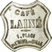 Moneta, Francia, Café LAINE, Saint-Etienne, 15 Centimes, BB+, Nickel plated