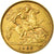 Moneda, Gran Bretaña, Edward VII, 1/2 Sovereign, 1907, MBC, Oro, KM:804