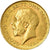 Coin, Great Britain, George V, 1/2 Sovereign, 1914, AU(55-58), Gold, KM:819