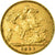 Moneda, Gran Bretaña, Victoria, 1/2 Sovereign, 1901, MBC, Oro, KM:784