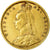 Moneda, Gran Bretaña, Victoria, 1/2 Sovereign, 1892, MBC+, Oro, KM:766