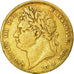 Coin, Great Britain, George IV, Sovereign, 1821, VF(20-25), Gold, KM:682