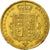 Moneda, Gran Bretaña, Victoria, 1/2 Sovereign, 1885, London, MBC, Oro, KM:735.1