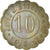 Moneda, Francia, Jeton J. Bresson & Cie., Montpellier, 10 Centimes, 1916-17