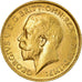 Moneda, Gran Bretaña, George V, 1/2 Sovereign, 1914, EBC+, Oro, KM:819