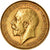 Moneda, Gran Bretaña, George V, 1/2 Sovereign, 1913, MBC+, Oro, KM:819