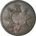 Moneda, Estados alemanes, FRANKFURT AM MAIN, Pfennig, 1819, BC+, Cobre, KM:Tn7