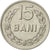 Moneta, Romania, 15 Bani, 1966, SPL-, Acciaio ricoperto in nichel, KM:93