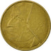 Münze, Belgien, 5 Francs, 5 Frank, 1986, S+, Brass Or Aluminum-Bronze, KM:164