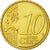 Malta, 10 Euro Cent, 2008, Paris, AU(55-58), Latão, KM:128